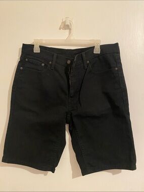 Levi's Men's Black Denim Jean Shorts